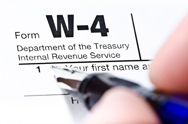 New W-4 Form for 2020